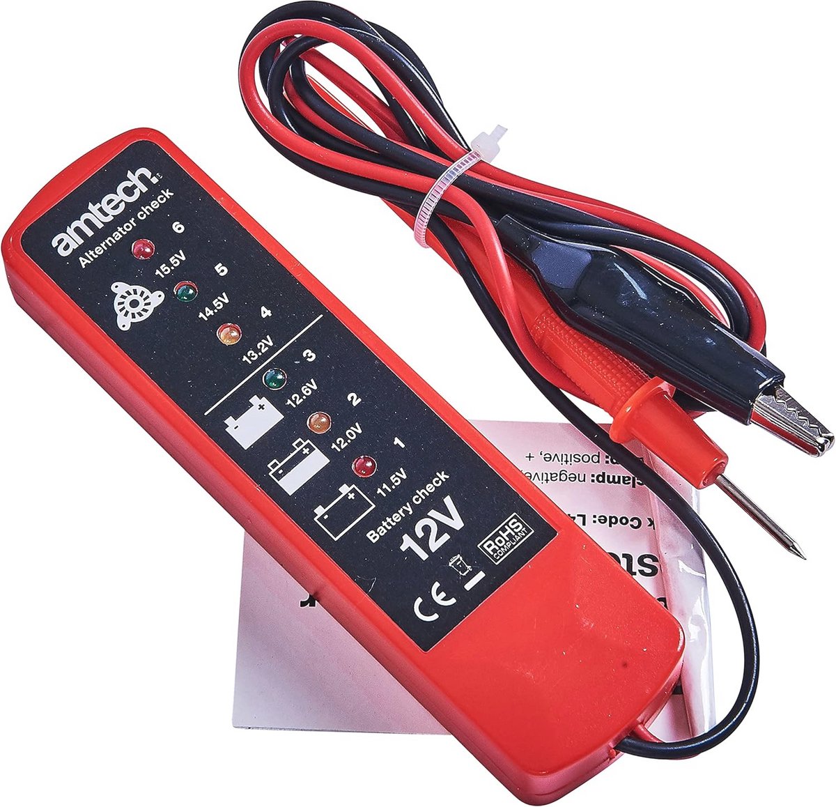 Accu- en lichtmachine tester voor 12 volt DC-systemen