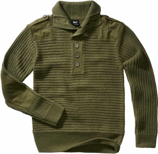 Brandit Alpin Pullover Olijf Sweater Heren