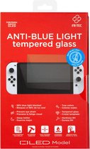 FR-TEC Anti Blue Light Tempered Glass Screen Protector voor de Nintendo Switch OLED