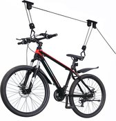 fietslift plafond - Fiets ophang systeem garage - Plafondlift fiets - Metaal - Universeel - Fietshanger