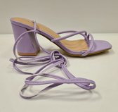 Strik Sandalen Lila