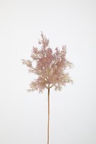 Kunstbloem - Hydrangea - topkwaliteit decoratie - 2 stuks - zijden bloem - roze - 51 cm hoog