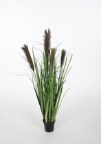 Rieten plant - topkwaliteit kunstplant - kamerplant - 122 cm hoog