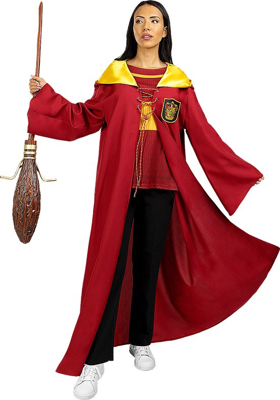 FUNIDELIA Griffoendor Quidditch Kostuum - Harry Potter - Maat: S