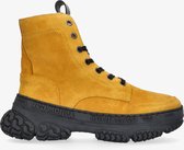 Yellow cab | Dakota 8-d  yellow suede women yc | Maat: 37