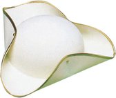 Carnival Toys Piratenhoed Tricorn Vilt Wit One-size