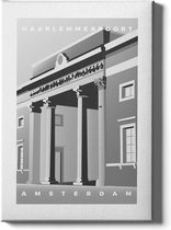 Walljar - Haarlemmerpoort - Muurdecoratie - Poster met lijst