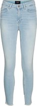 Vero Moda VMPEACH MR SKINNY ANK CUT RI3107 NOOS Dames Light Blue Denim - maat XL X L32