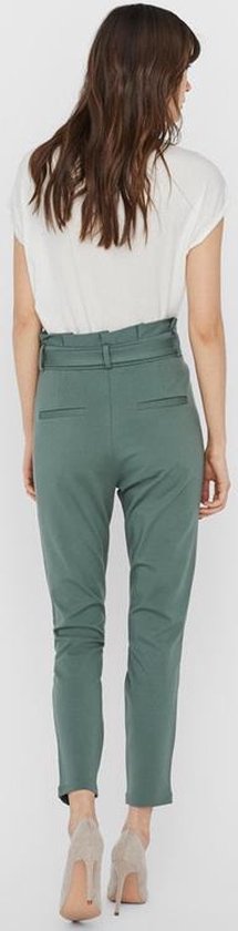 Vero Moda VMEVA HR LOOSE PAPERBAG PANT GA NOOS Dames Broek - Maat M