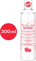 EIS, Deluxe Aqua glijmiddel, langdurige werking op waterbasis, aardbeien, 300 ml