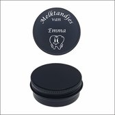 Boîte de conserve de dents de bébé avec gravure du nom - Emma