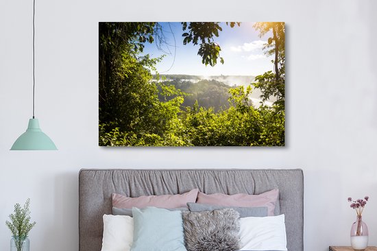 Tableau sur toile Iguazu, Argentine - 180x120 cm - Décoration murale XXL