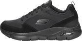 Skechers Arch Fit-Servitica Heren Sneakers - Zwart - Maat 47.5