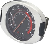 Taylor Oventhermometer 9 X 8,5 Cm Rvs Zilver/zwart