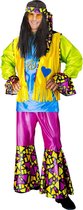 Widmann - Hippie Kostuum - Smoking Hippie Heer Kostuum Man - Multicolor - Medium - Carnavalskleding - Verkleedkleding
