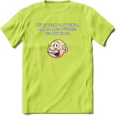 Het is geen flauwekul T-Shirt | Grappig Abraham 50 Jaar Verjaardag Kleding Cadeau | Dames – Heren - Groen - 3XL