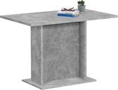 Decoways - FMD Eettafel 110 cm betongrijs