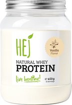 Natural Whey Protein (450g) Vanilla