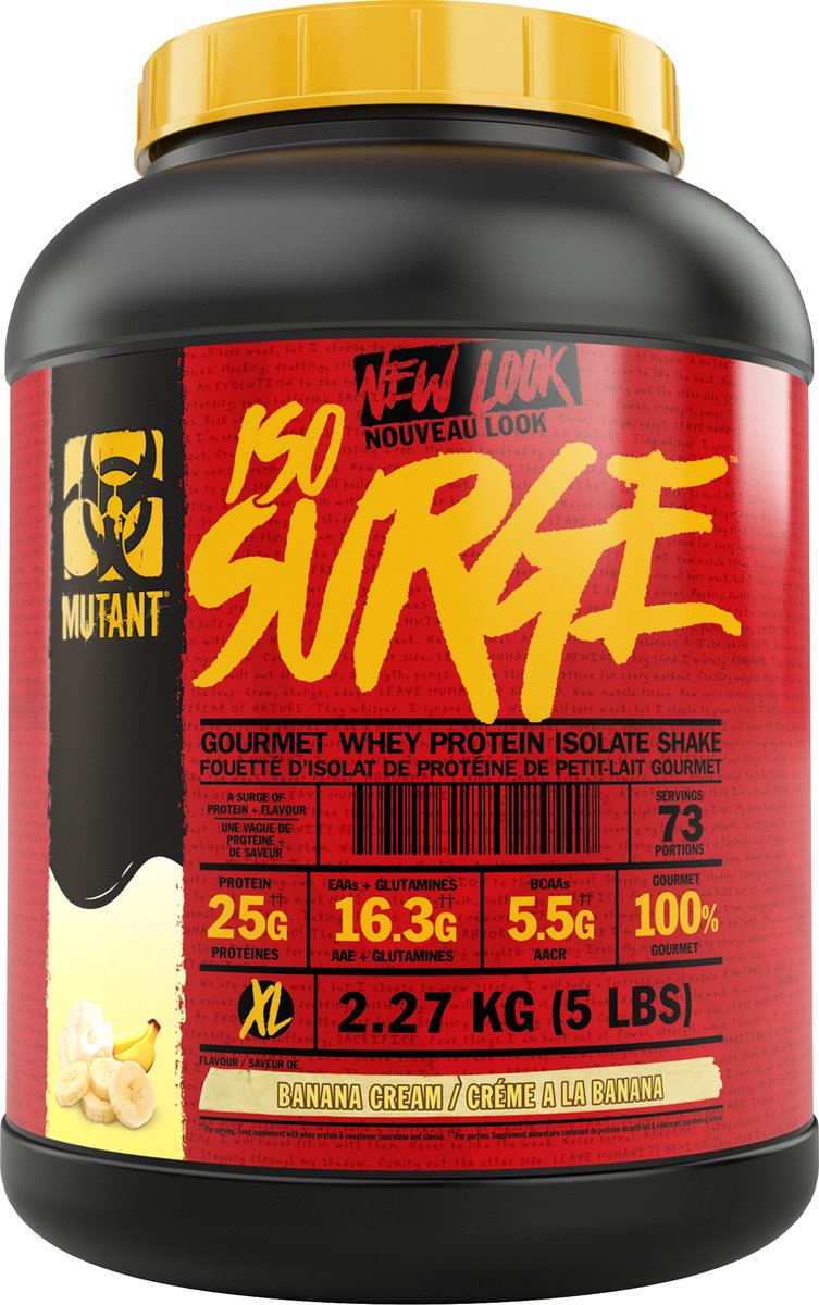 Goedkoopste Mutant Iso Surge-Banana Cream-2270