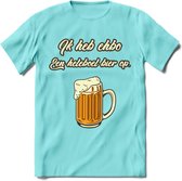 Ik Heb EHBO T-Shirt | Bier Kleding | Feest | Drank | Grappig Verjaardag Cadeau | - Licht Blauw - M