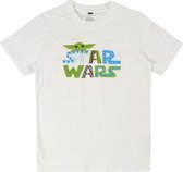 Mister Tee Star Wars Kinder Tshirt -Kids 134- Colorful Logo Wit