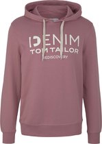 TOM TAILOR hoody with print Heren Trui - Maat XL