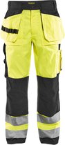 Blåkläder 1533-1860 Pantalon de travail haute visibilité jaune / noir taille 156