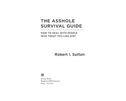 Omslag van The Asshole Survival Guide