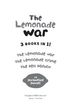 The Lemonade War Series - The Lemonade War Three Books in One