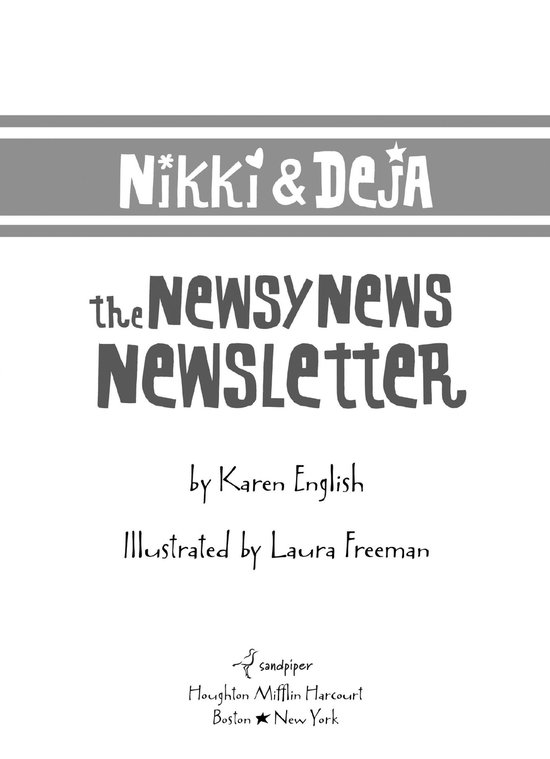 Nikki and Deja (ebook), Karen English | 9780547488776 | Boeken | bol