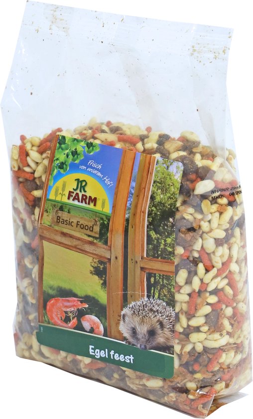 Jr farm garden voer voor egels, 500 gram - afmeting - 21,0 x 13,0 x 7,5 cm