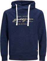 Jack & Jones Sweater - Modern Fit - Blauw - 6XL Grote Maten