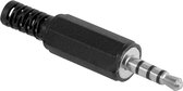 Goobay 3.5mm plug kabel-connector Zwart