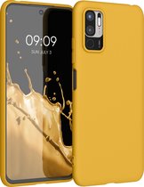 kwmobile telefoonhoesje voor Xiaomi Redmi Note 10 5G - Hoesje voor smartphone - Back cover in honinggeel