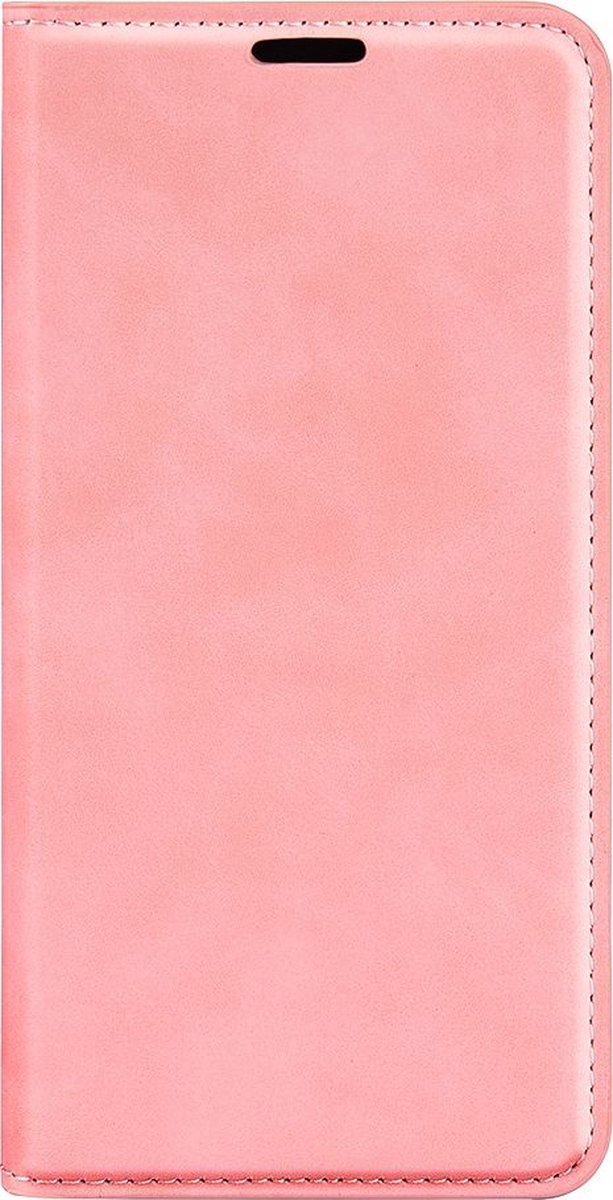Mobigear Telefoonhoesje geschikt voor Samsung Galaxy M22 Hoesje | Mobigear Retro Slim Bookcase Portemonnee | Pasjeshouder voor 2 Pasjes | Telefoonhoesje voor Pinpas / OV Kaart / Rijbewijs - Roze