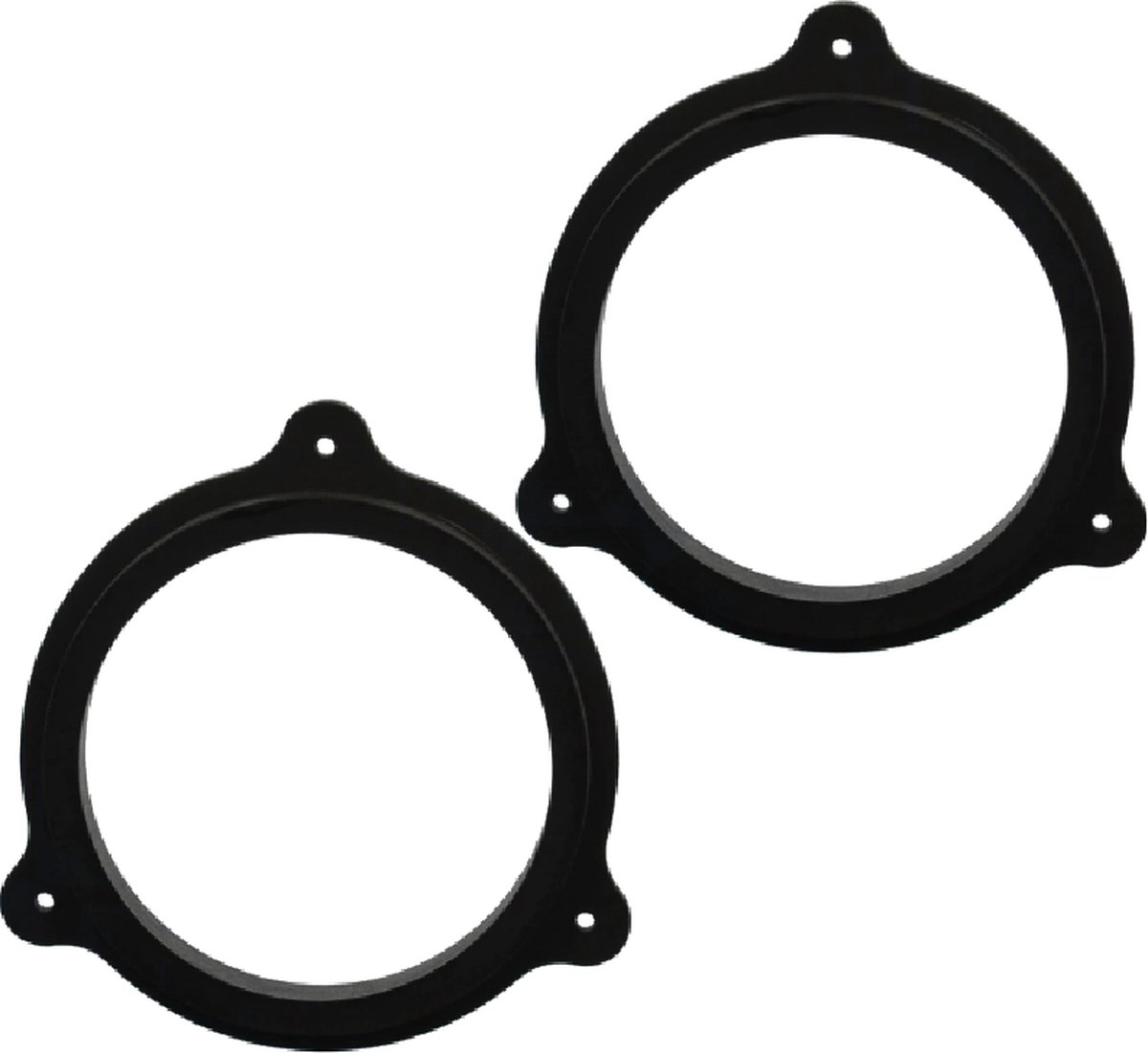 MDF 165mm Luidsprekerhouders - Opel Movano B en Vivaro B - Voordeuren