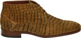 Greve 1540 - Volwassenen Business half-hoog - Kleur: Cognac - Maat: 42.5