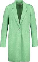 GERRY WEBER Dames Lange blazer met geweven structuur