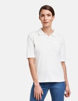 GERRY WEBER Poloshirt met 3/4 mouwen