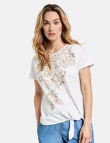 GERRY WEBER Dames Shirt met print op de voorkant