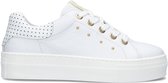 Develab 41394 Lage sneakers - Leren Sneaker - Meisjes - Wit - Maat 33