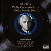 Yehudi Menuhin, Philharmonia Orchestra, Wilhelm Furtwängler - Bartók: Violin Concerto No.2/Violin Sonata No.1 (CD)