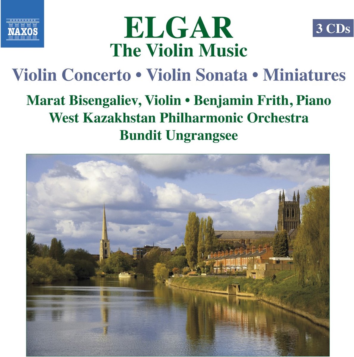 West Kazakhstan Philharmonic - Violin Music (3 CD)
