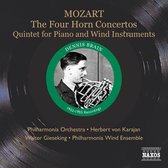 Walter Gieseking, Philharmonia Orchestra, Herbert Von Karajan - Mozart: Four Horn Concertos/Quintet For Piano And Wind Instruments (CD)