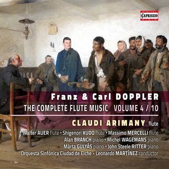 Claudi Arimany, Walter Auer, Shigenori Kudo, Orquesta Sinfonica Ciudad De Elche, Leonardo Martinez - Albert Franz Doppler & Karl Doppler: The Complete Flute Music, Volume 4/10 (CD)