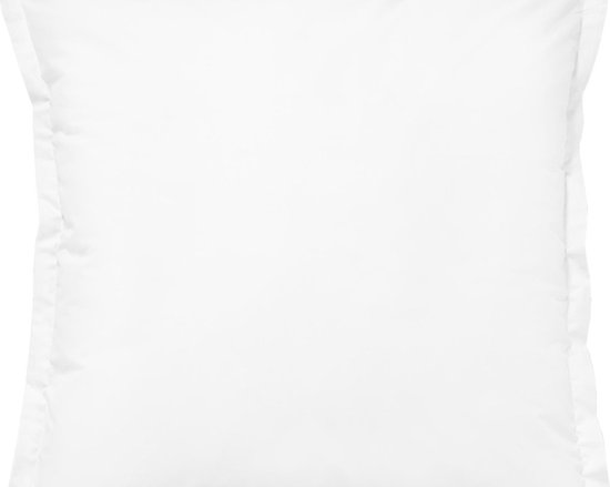 Foto: Cinderella sundays kussensloop set van 2 satijn met rits 80x80 cm wit