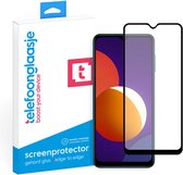Telefoonglaasje Screenprotectors Geschikt voor Samsung Galaxy M12 - Volledig Dekkend - Gehard Glas Screenprotector Geschikt voor Samsung Galaxy M12 - Beschermglas van rand tot rand