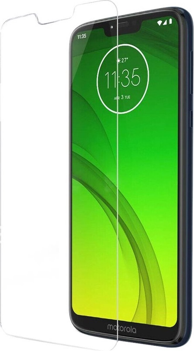 LuxeBass Screenprotector geschikt voor Motorola Moto G7 Power - glas scherm - bescherming