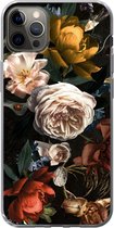 Geschikt voor iPhone 13 Pro Max hoesje - Bloemen - Natuur - Patroon - Siliconen Telefoonhoesje