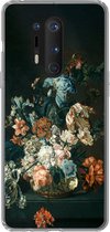 Geschikt voor OnePlus 8 Pro hoesje - Stilleven met bloemen - Oude meesters - Kunst - Siliconen Telefoonhoesje